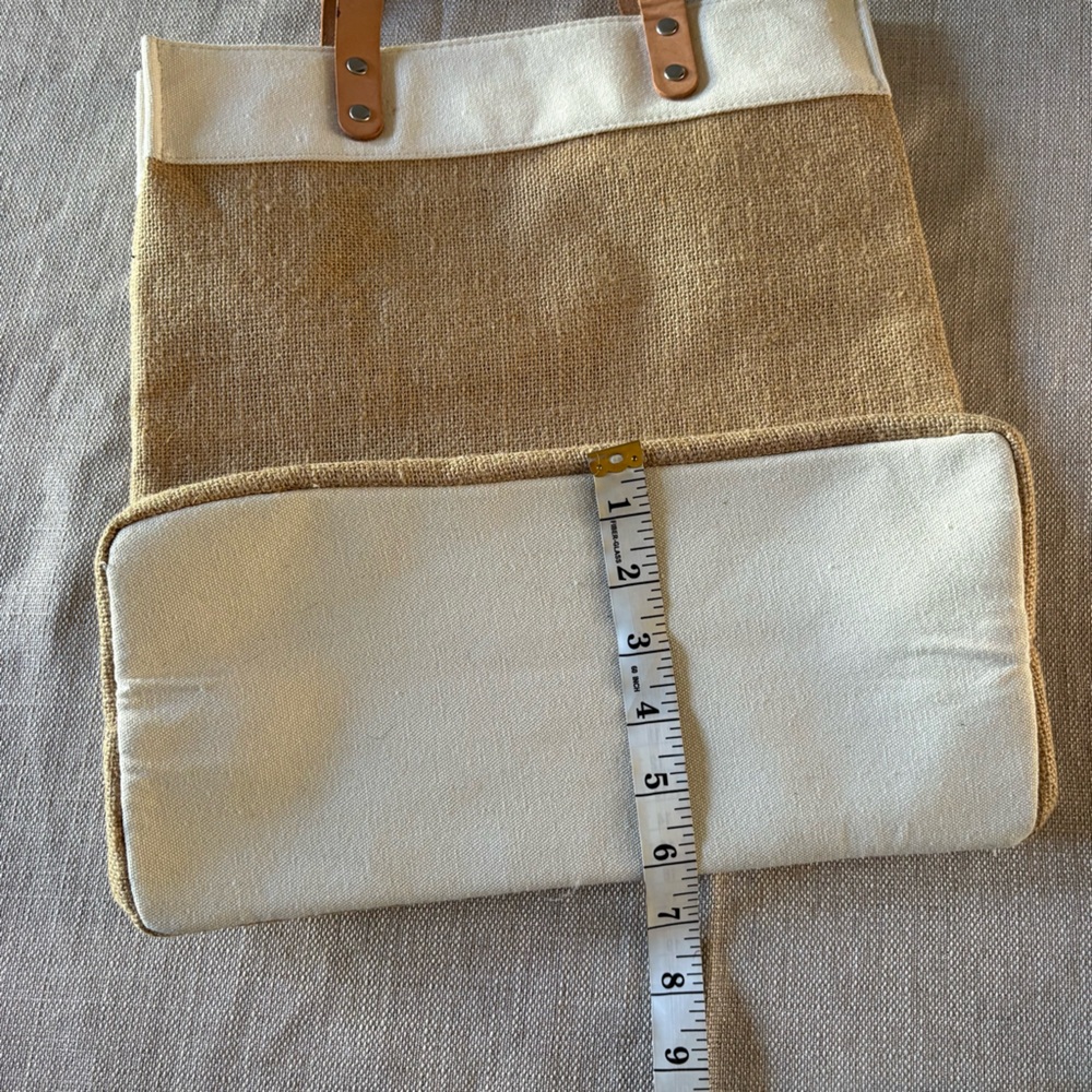 Brighton Limited Edition “Love makes the earth go around” Canvas Tote Bag - Picture 6 of 6